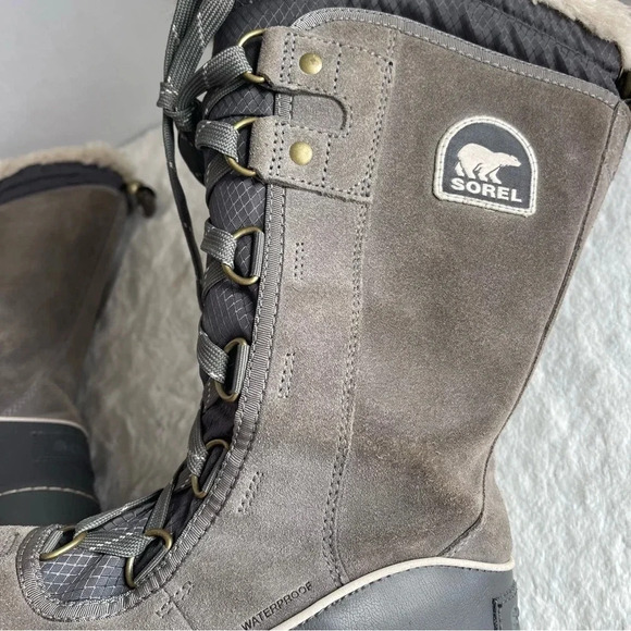 Sorel Tivoli III High Winter Boot - Women's, Quarry, Cloud Size7 - Picture 10 of 13